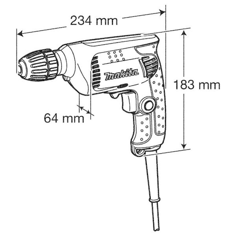 Дрель безударная MAKITA 6413