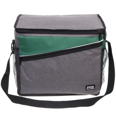 Термосумка 32 л, 40*25*32 см, WM799-4, серый-зелёный