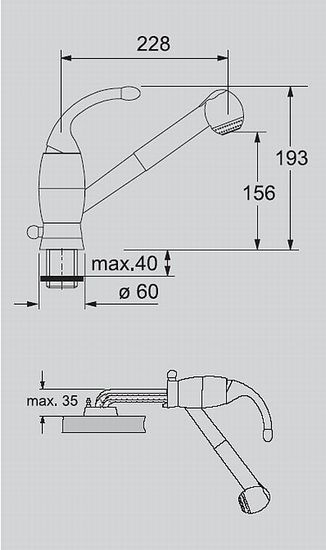 Смеситель FRANKE Belaqua 672.085 бежевый