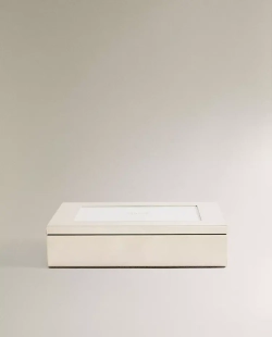 ZARA HOME ШКАТУЛКА ДЛЯ УКРАШЕНИЙ, СЕРЕБРЯНЫЙ