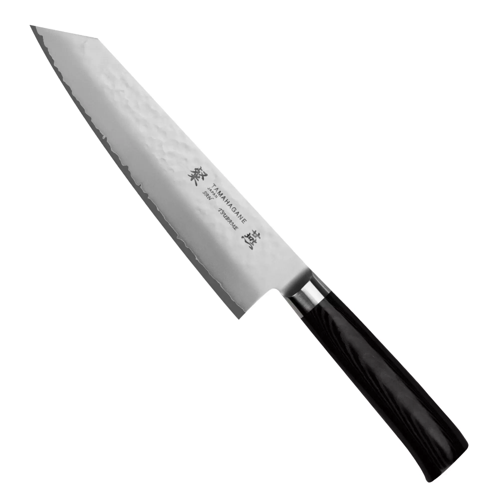 Tamahagane - Нож Kengata Tsubame Black 19,5 см / артикул   SNMH-1133  / GTIN 4906496715243