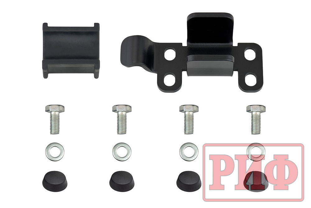 Бампер силовой задний Changan Hunter Plus с квадратом под фаркоп и фонарями РИФ