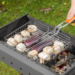 Решетка гриль 260 х 320 х 65 мм. объемная хромированная Camping Palisad 69554