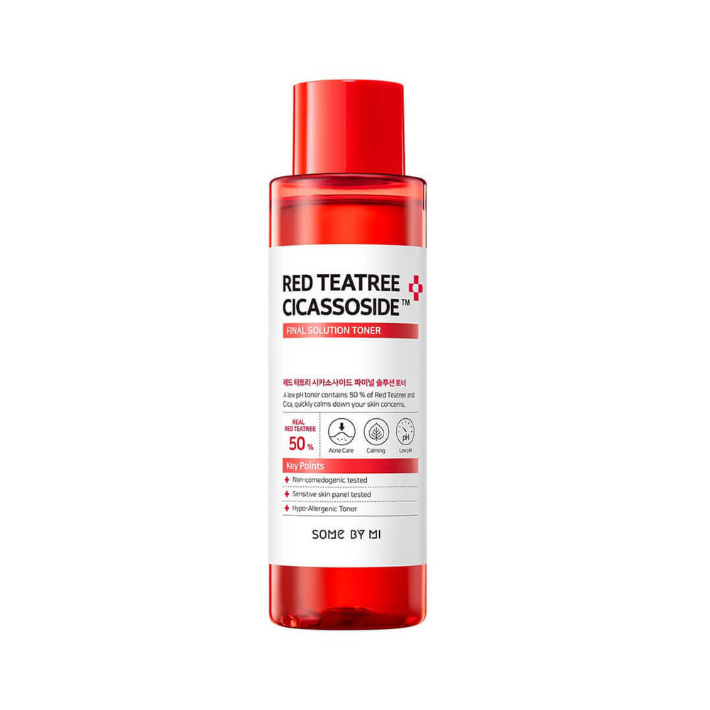 Some By Mi Red Tea Tree Cicassoside Final Solution Toner тонер для проблемной кожи с красным чайным деревом