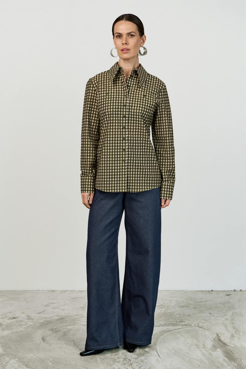 Рубашка в клетку