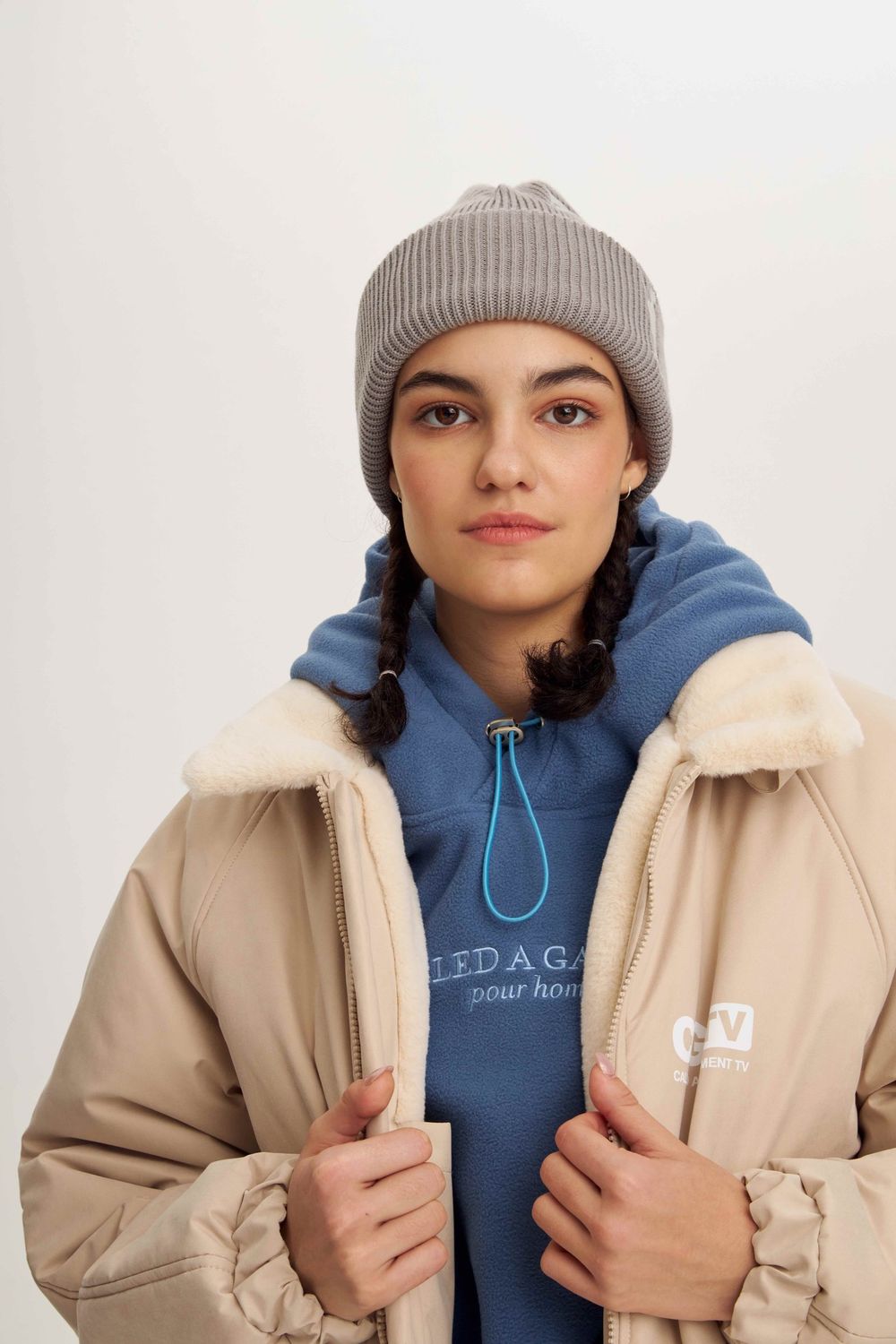 Куртка Зимняя Called a Garment Sheriff Jacket Vol.2 Бежевая