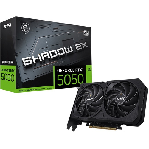 Видеокарта MSI GeForce RTX 5050 SHADOW 2X OC 8GB (G5050-8S2C)