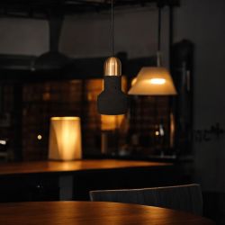 Подвесной светильник JAZZ STONE black brass