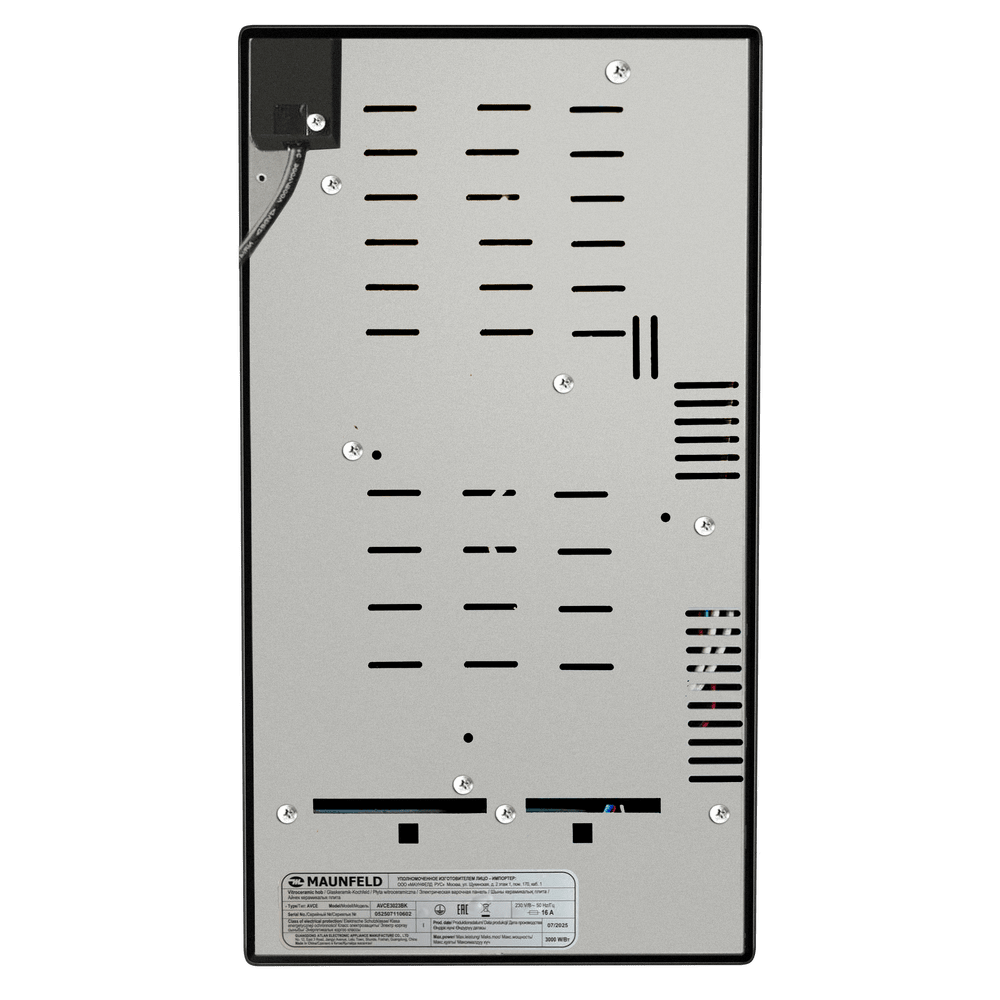 Электрическая варочная панель MAUNFELD AVCE3022DBK