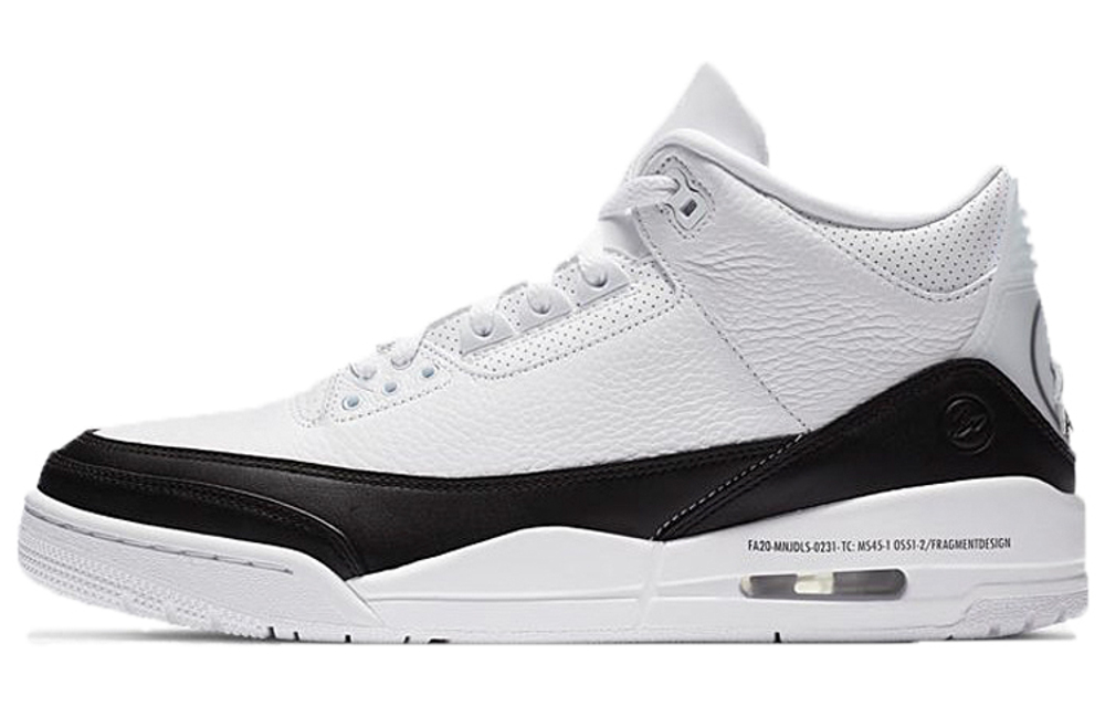 Кроссовки Fragment Design X Jordan Air Jordan 3 Retro Sp "White"
