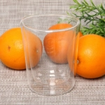 Стакан стеклянный с двойными стенками 250мл «Хай-Тек» 8*9,8см