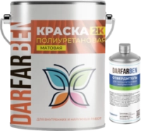 Краска Полиуретановая Двухкомпонентная 5 кг