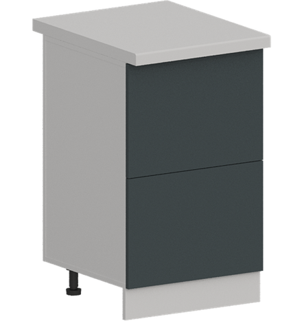 Кухня Модуль ШН2Я 500 Ликата / Бирюзовая мята