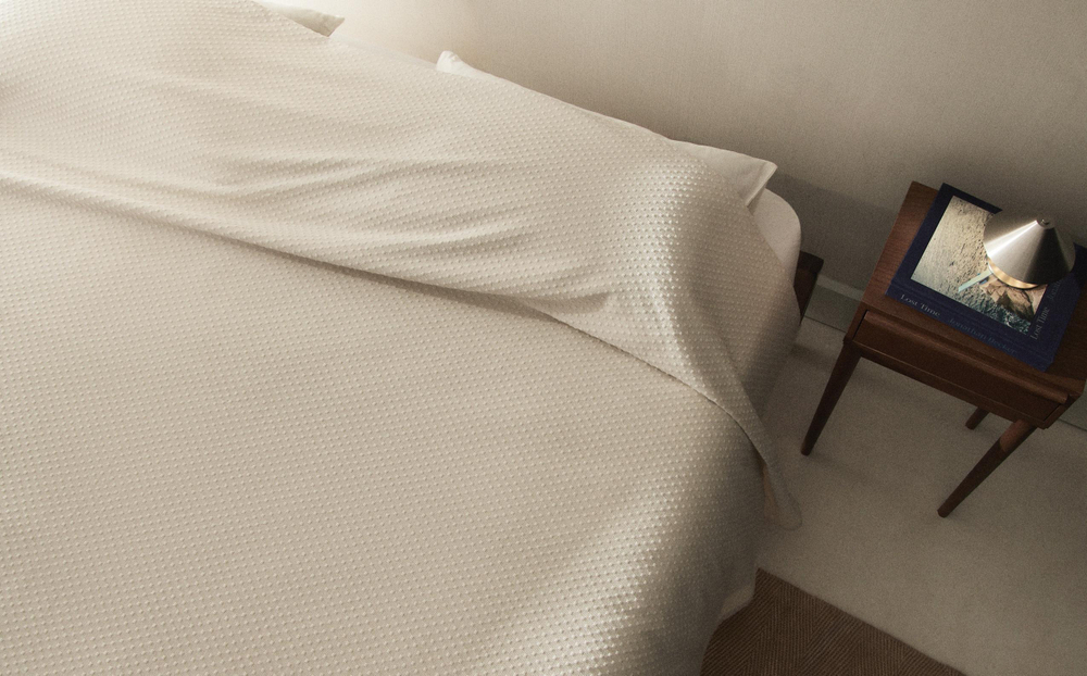 Zara Home покрывало из хлопка, бежевый · 1163/006