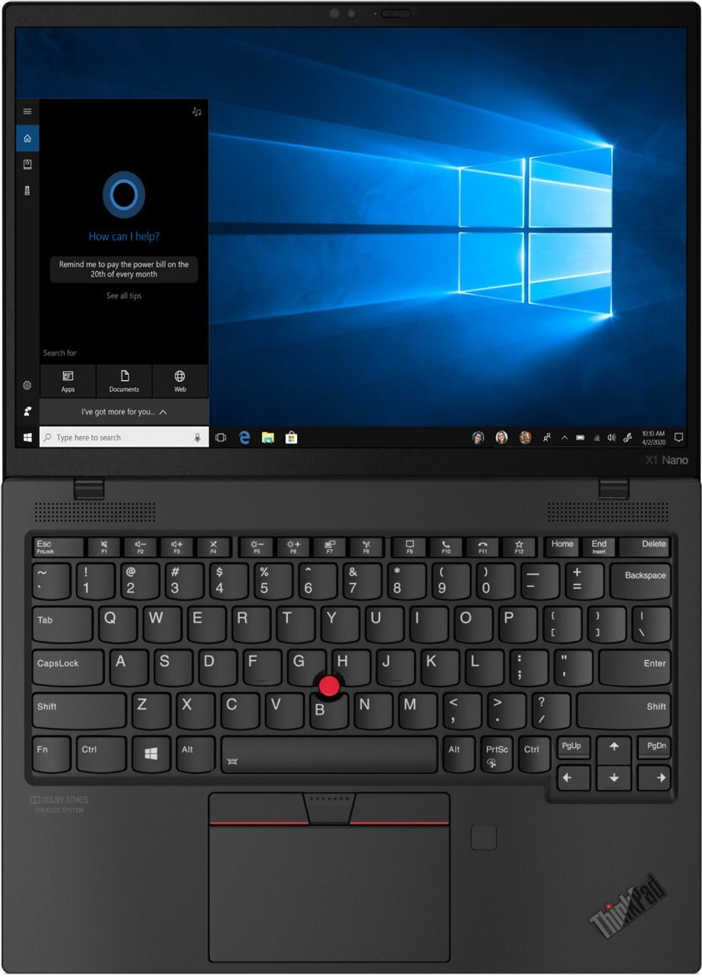 Ноутбук Lenovo ThinkPad X1 Nano Gen 1 20UN005MRT 13; LED / 2160x1350 / TFT IPS / Intel Core i7 / 1160G7 / 2100 МГц / Intel Iris Xe Graphics / 16 Gb / SSD / 512 ГБ / Windows 10 Pro