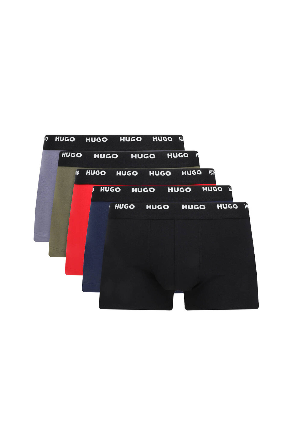 Трусики-боксеры 5шт. Hugo Bodywear - серый(50479944)