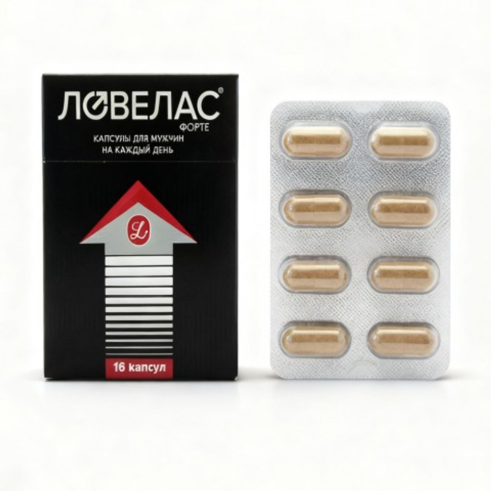 Ловелас Форте - капсулы для мужчин на каждый день (16 кап.)