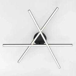 Citilux Стиг CL203131 LED Люстра потолочная с пультом Чёрная