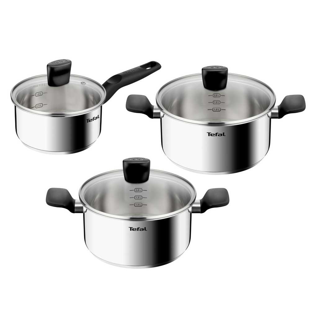 Набор посуды для приготовления Tefal Confidence 6 предметов G764S674