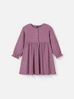 Платье в рубчик для девочки "Орхидея"