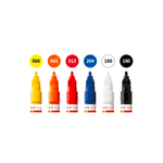 Набор маркеров Molotow ONE4ALL 127HS - 6шт Basic-Set 1 (2мм)