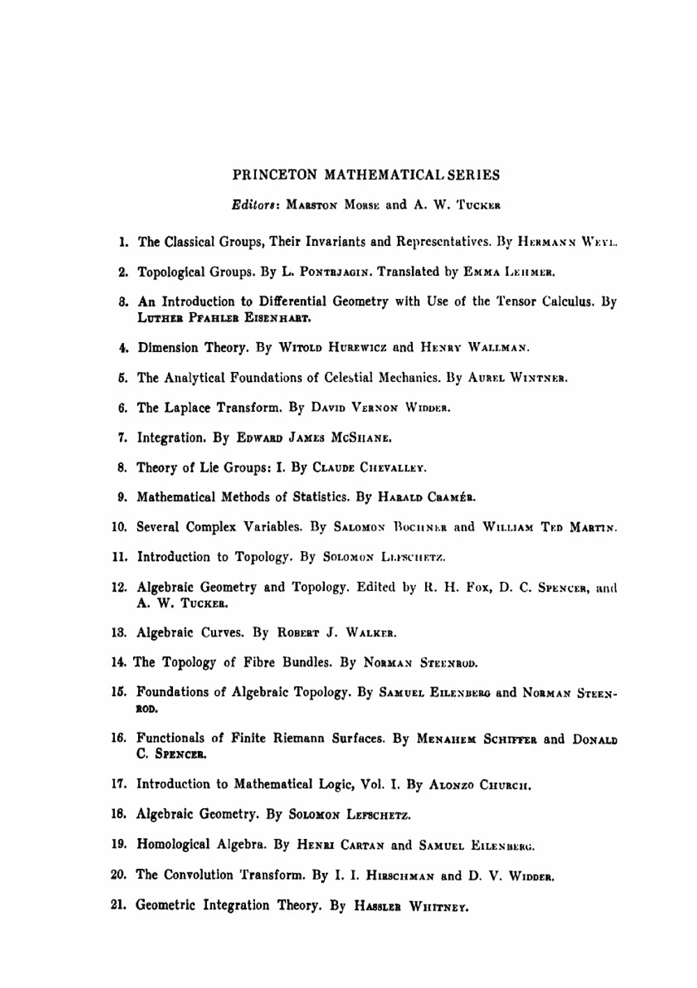 Foundations of Algebraic Topology | Samuel Eilenberg