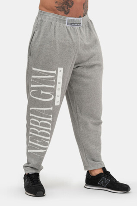 BEAST MODE ON ICONIC SWEATPANTS 186 Светло серые