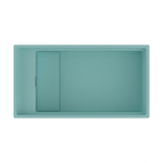 кухонная мойка Omoikiri Kinaru Pro 86-U/I-AZ Artceramic/azur blue