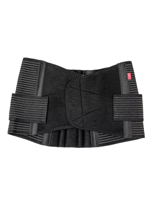1257 Ремень поддерживающий для живота и поясницы "ФЭСТ" размер (02) черный