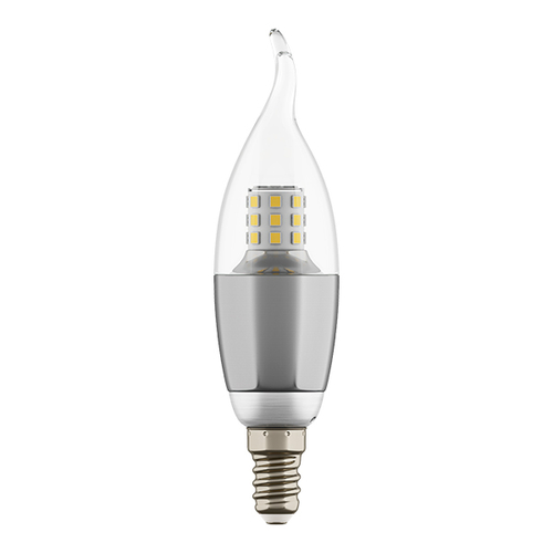 940644 Лампа энергосберегающая LED 220V CA35 E14 7W=70W 460LM 60G CL/CH 4000K 20000H
