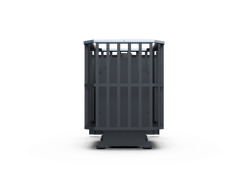 Банная печь Душа- 15 Сетка Высечка панорама 8мм