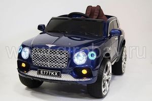 Детский электромобиль River Toys BENTLEY E777KX синий