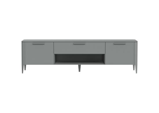 Тумба Type под ТВ ширина 200 см (серый)