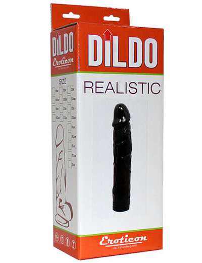 Фаллоимитатор с гнущимся хребтом черный (Цвет: черный)