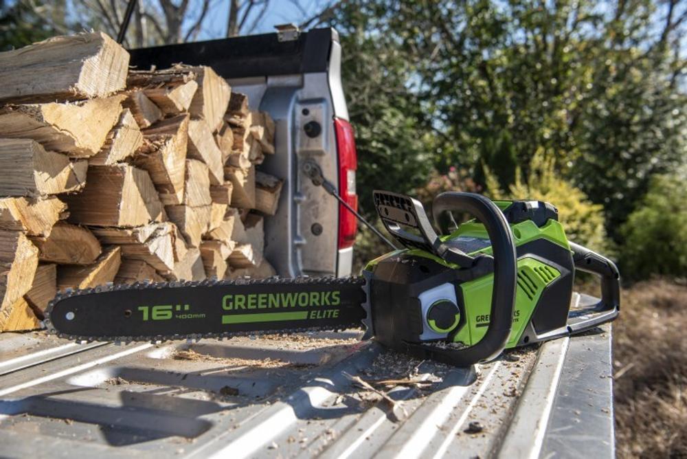 Пила цепная аккумуляторная GREENWORKS GD40CS18 40V, бесщеточная, без АКБ и ЗУ 2005807