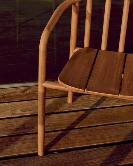 Стул Turqueta из массива тика