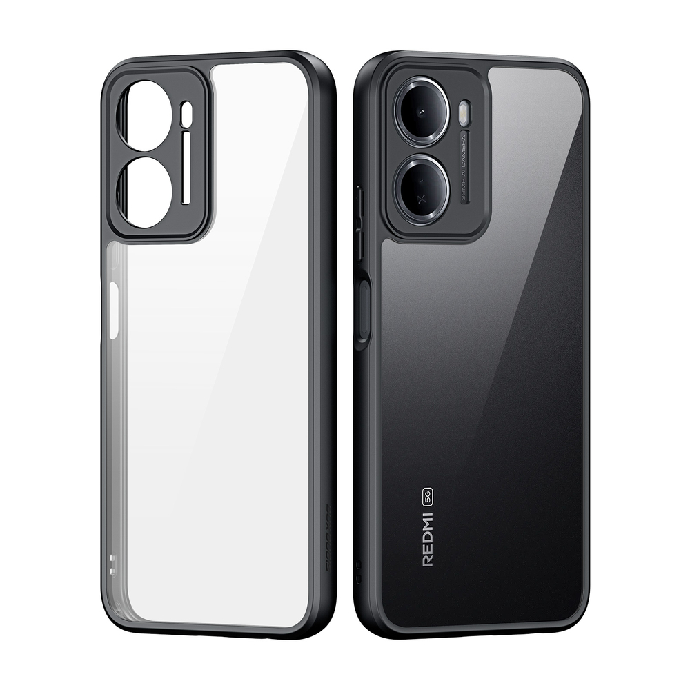 Чехол прозрачный противоударный для Xiaomi Redmi 15a 5G, серия Aimo Series от Dux Ducis