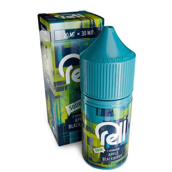 Купить Жидкость Rell Azure Salt 30 мл - Sour Apple Blackberry (20 мг)
