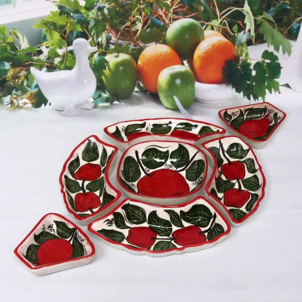 Набор салатников микс 7шт Риштанская керамика