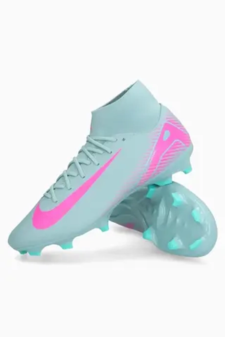 Бутсы Nike Zoom Mercurial Superfly 10 Academy FG/MG - голубой