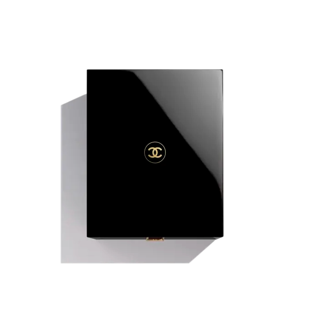 Набор – ночная сыворотка + рефилл в кожаном футляре с твидом CHANEL SUBLIMAGE L’EXTRAIT DE NUIT limited edition