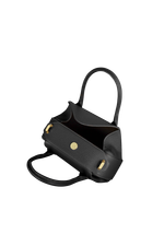 Сумка Yuzefi Oyster Mini Duffle - BLACK PEBBLE GRAINED LEATHER