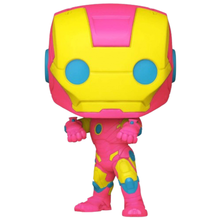 Фигурка Funko POP! Bobble Marvel Infinity Saga Iron Man Mark 3 (BLKLT) (Exc)