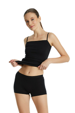 Трусы женские шорты Essential черный