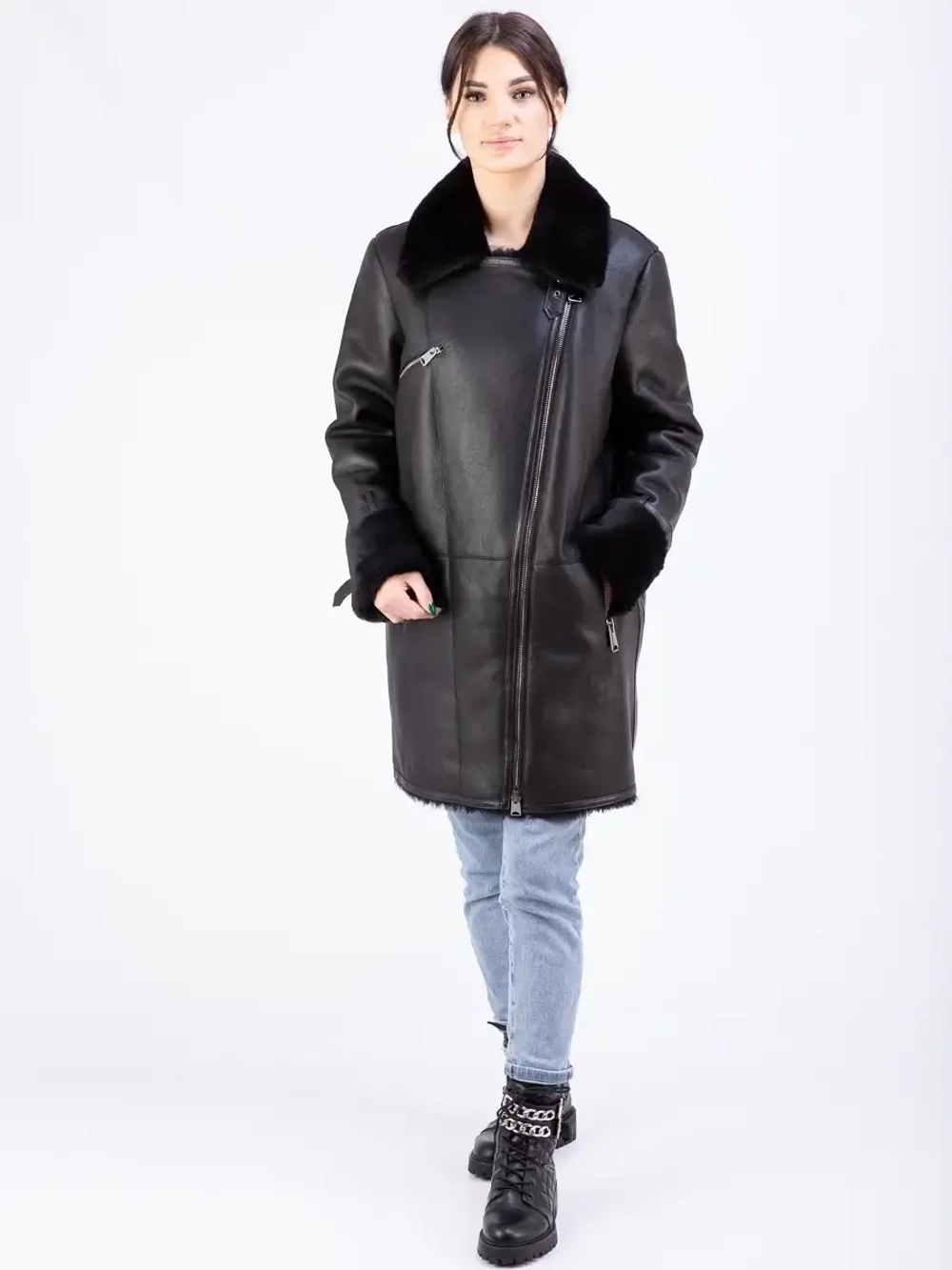 Дубленка женская натуральная