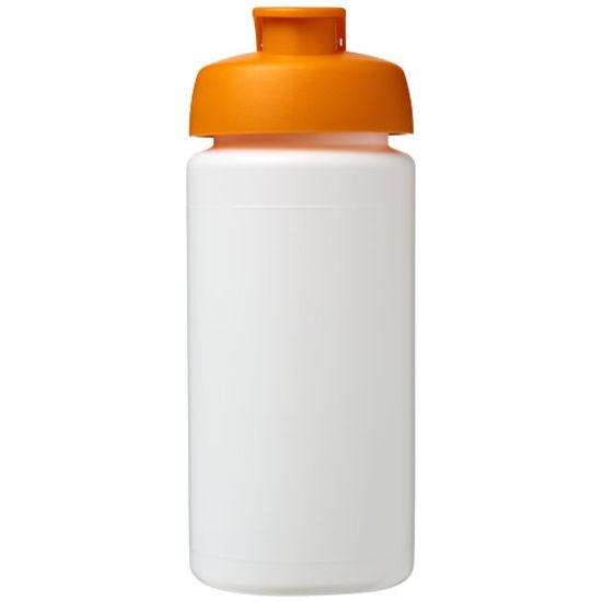 Спортивная бутылка Baseline® Plus grip объемом 500 мл с откидывающейся крышкой