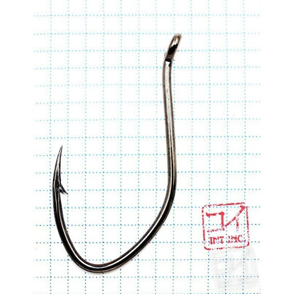 Крючок KOI "CAT FISH HOOK", размер 12/0 (INT), цвет BN (3 шт.)