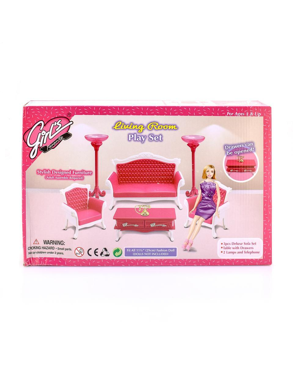 Набор "Домашняя мебель", коробка 3017