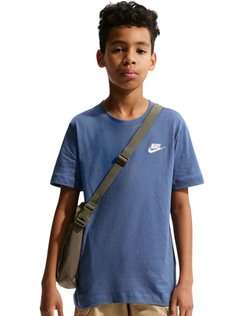 Детская теннисная футболка Nike Boys Sportswear - mystic navy