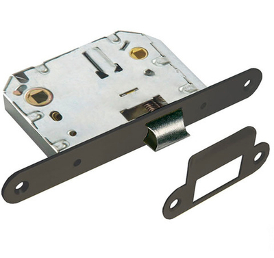 Защёлка сантехническая 2070 овальная (Графит)